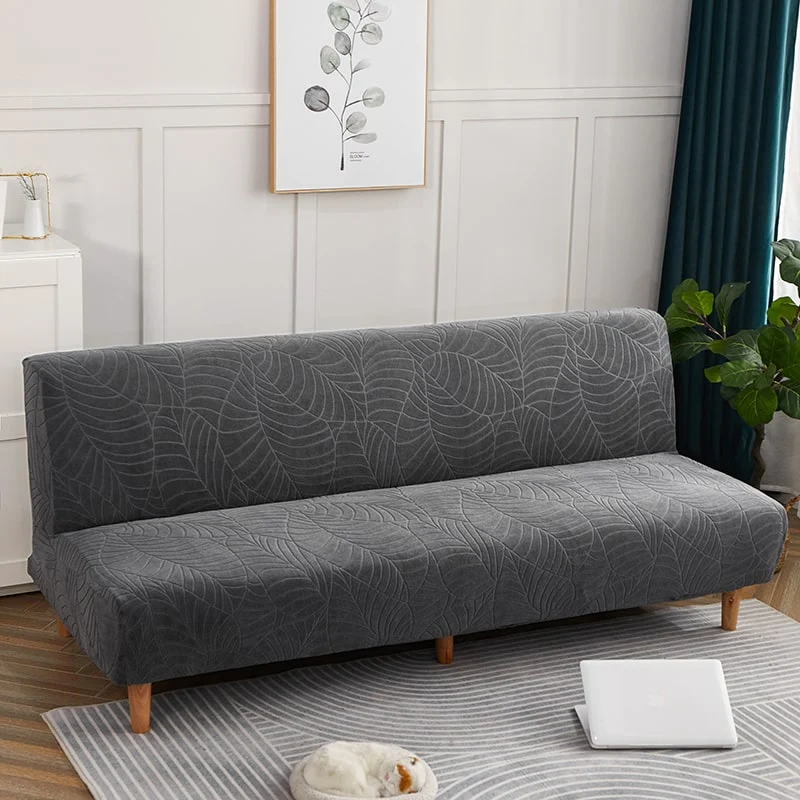Housse Clic Clac Imperméable Feuille Gris Anthracite