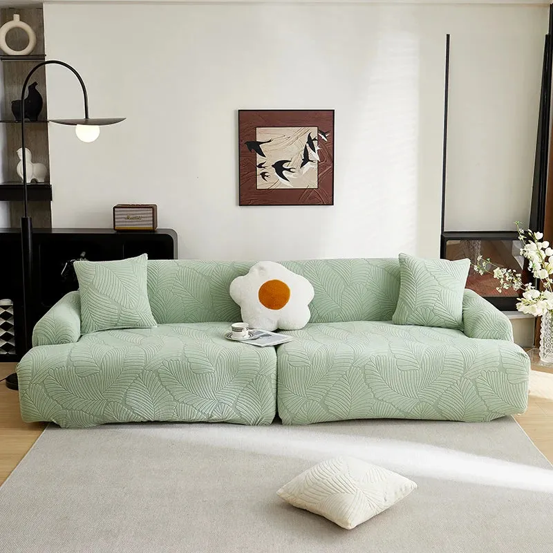Housse de Canapé Jacquard Extensible