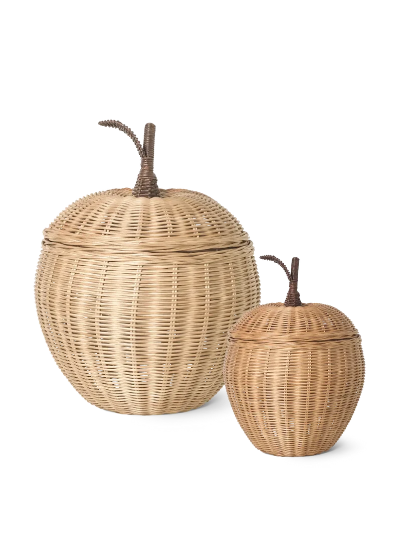 Small & Large Apple Braided Storage Gift Set