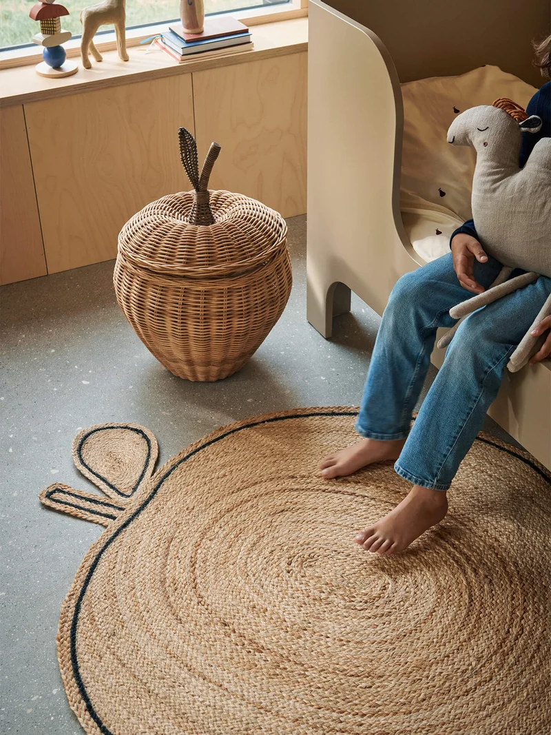Apple Braided Storage - Natural