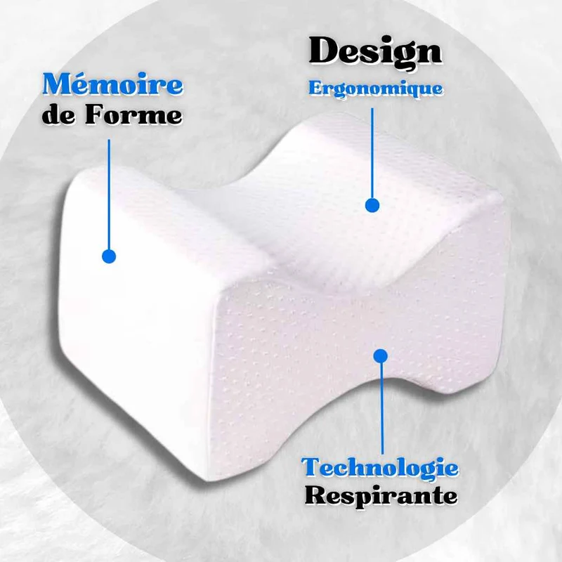 Coussin Genoux pour le Lit !