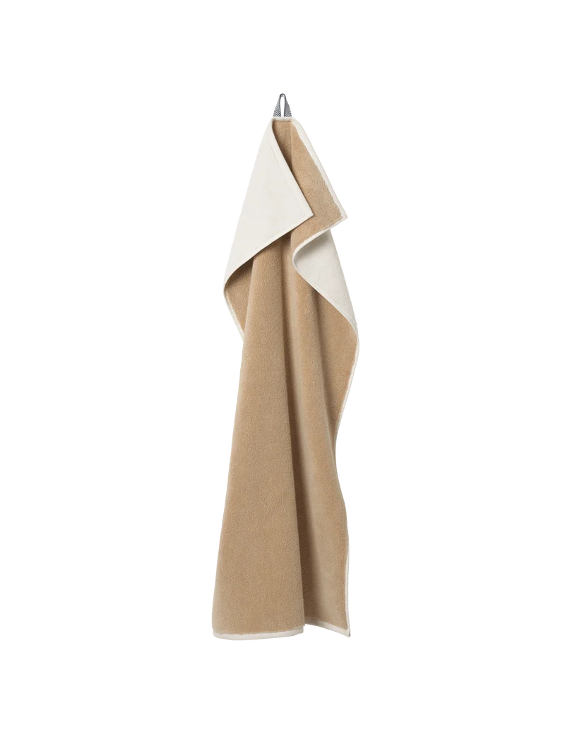 Ekko Bath Towel - Cashmere/Off-White