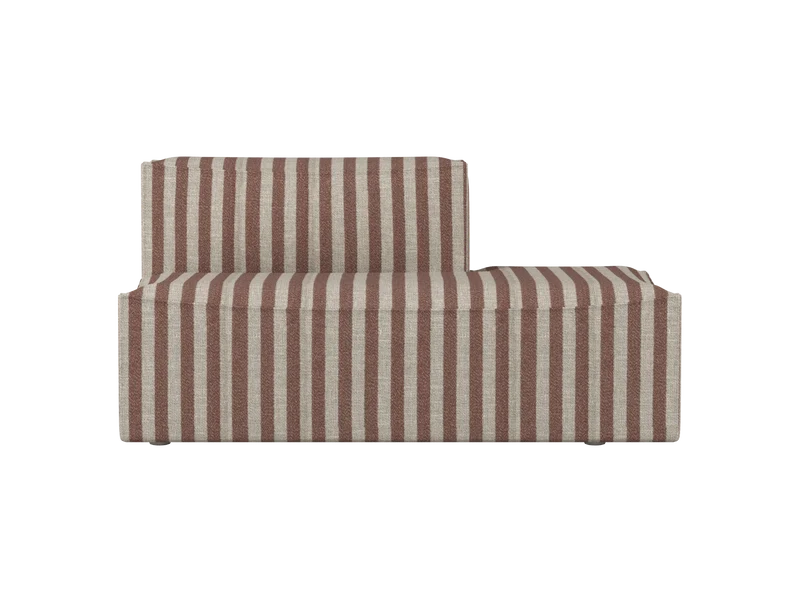 Catena Sofa Open End Right S301 - Louisiana - Sand/Chocolate