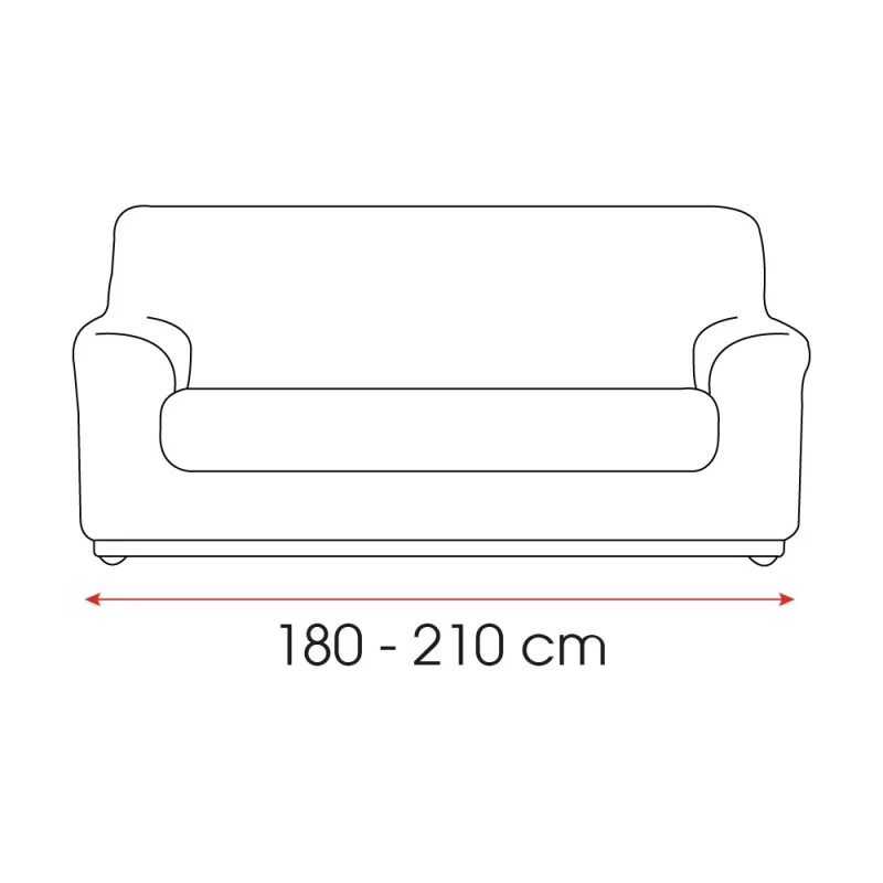 Housse Multi-élastique Canapé Duplex Otawa