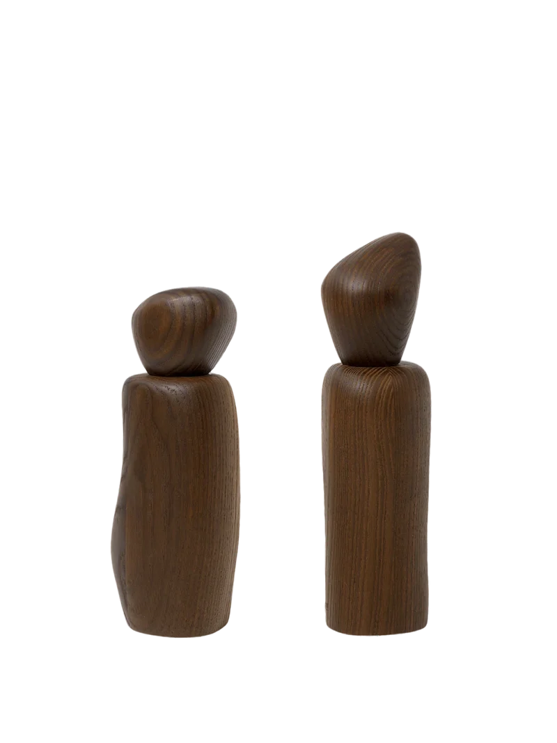 Pebble & Cairn Grinder Gift Set - Dark Brown