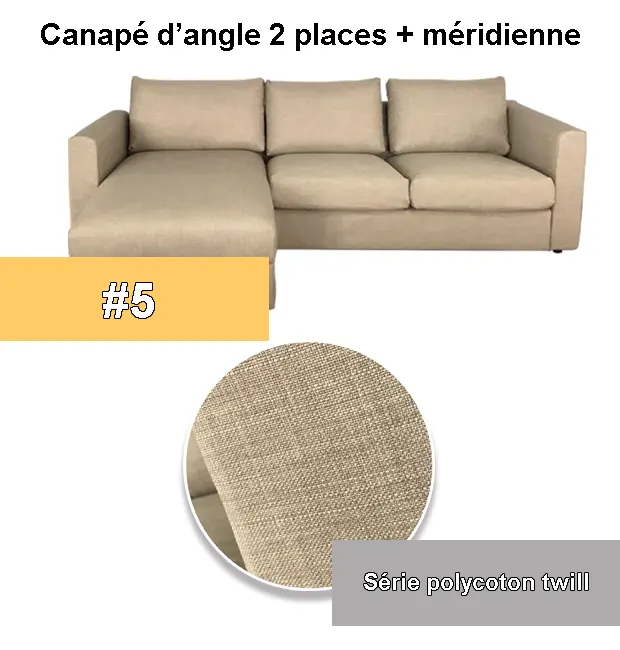 Housse pour canapé d'angle IKEA VIMLE personnalisable