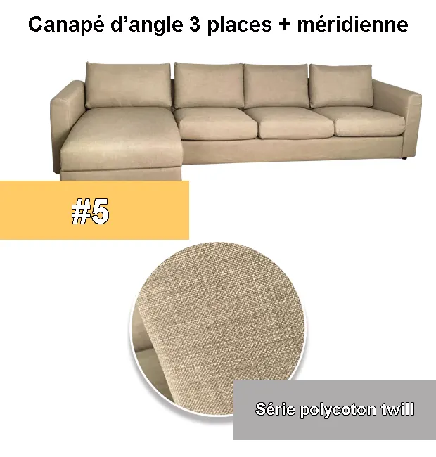 Housse pour canapé d'angle IKEA VIMLE personnalisable