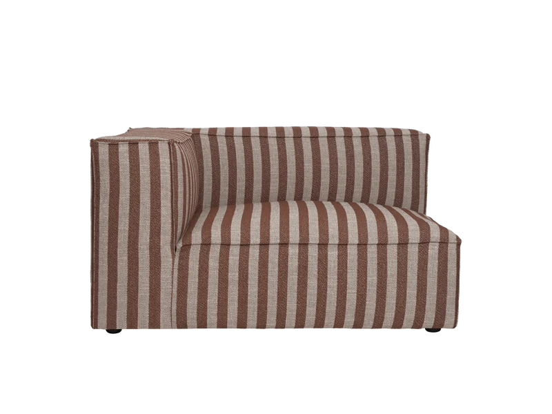 Catena Sofa Armrest Left L400 - Louisiana - Sand/Chocolate