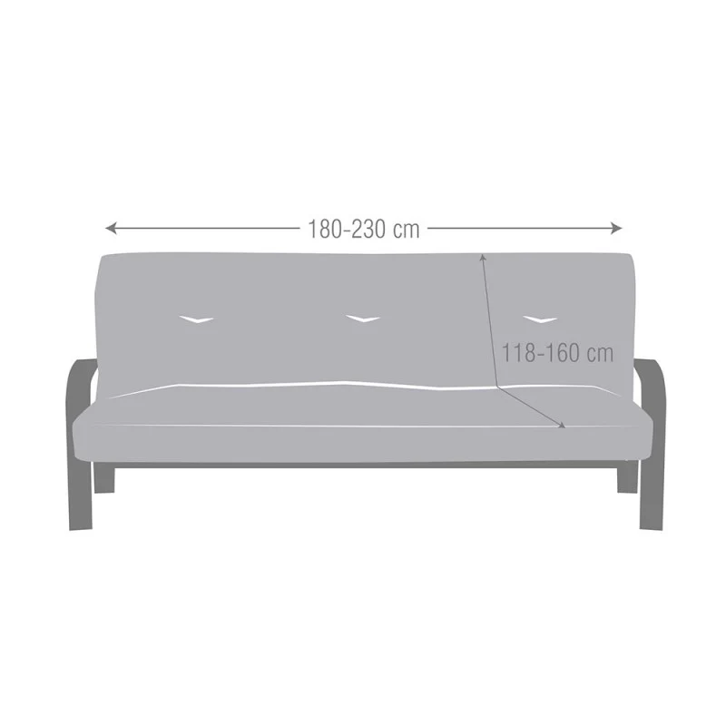 Housse Super Extensible Canapé Lit Roque