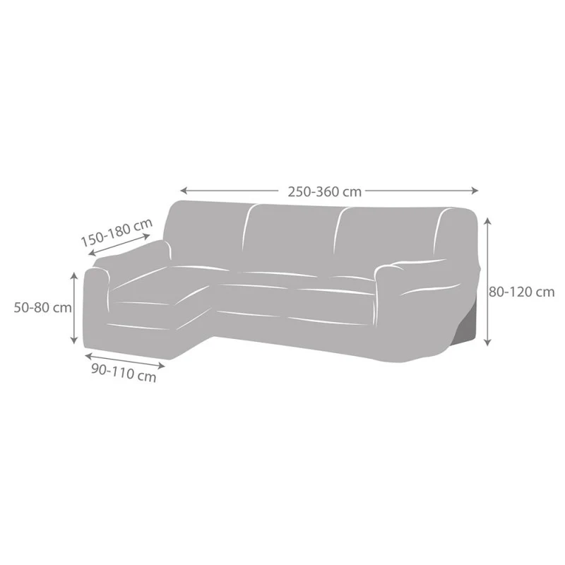 Housse Super Extensible Canapé Roque