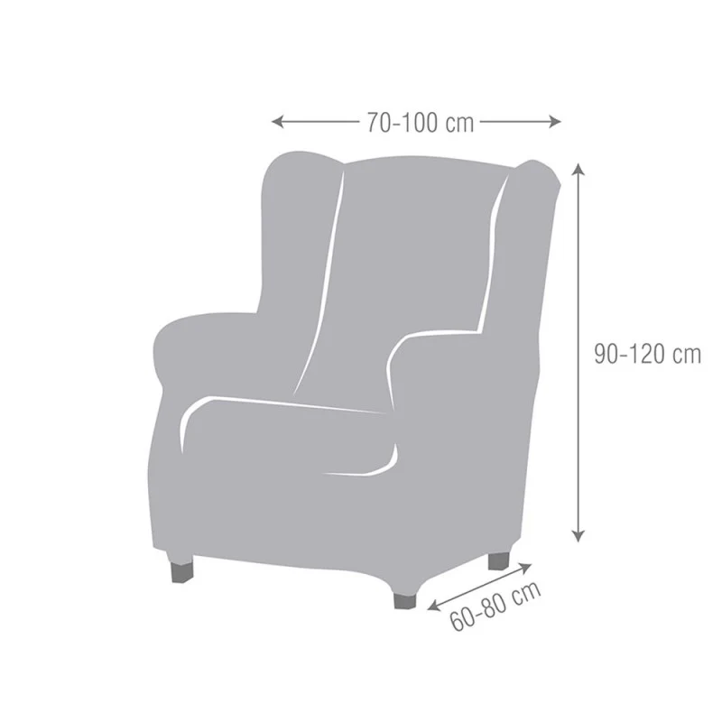 Housse Super Extensible Fauteuil Oreilles Roque