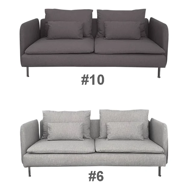 Housse pour canapé IKEA SODERHAMN 3 places avec ou sans accoudoirs personnalisable