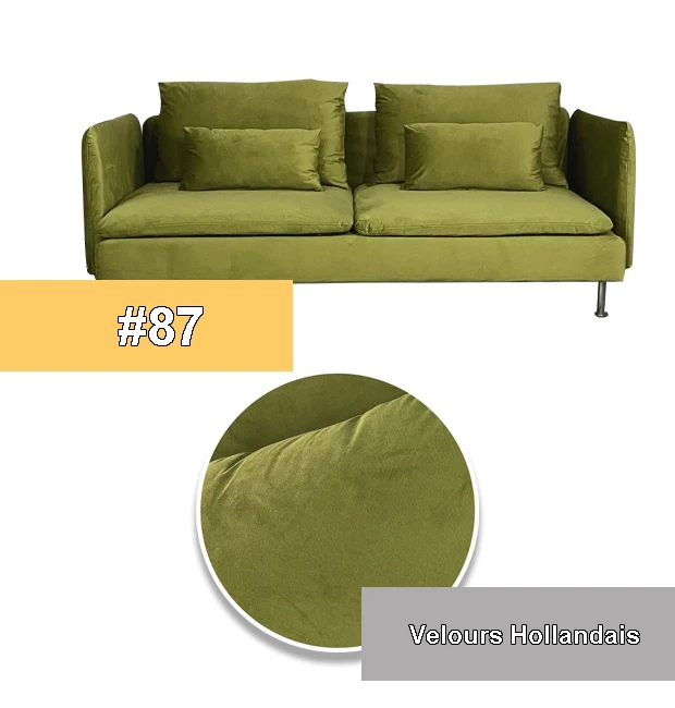 Housse pour canapé IKEA SODERHAMN 3 places avec ou sans accoudoirs personnalisable