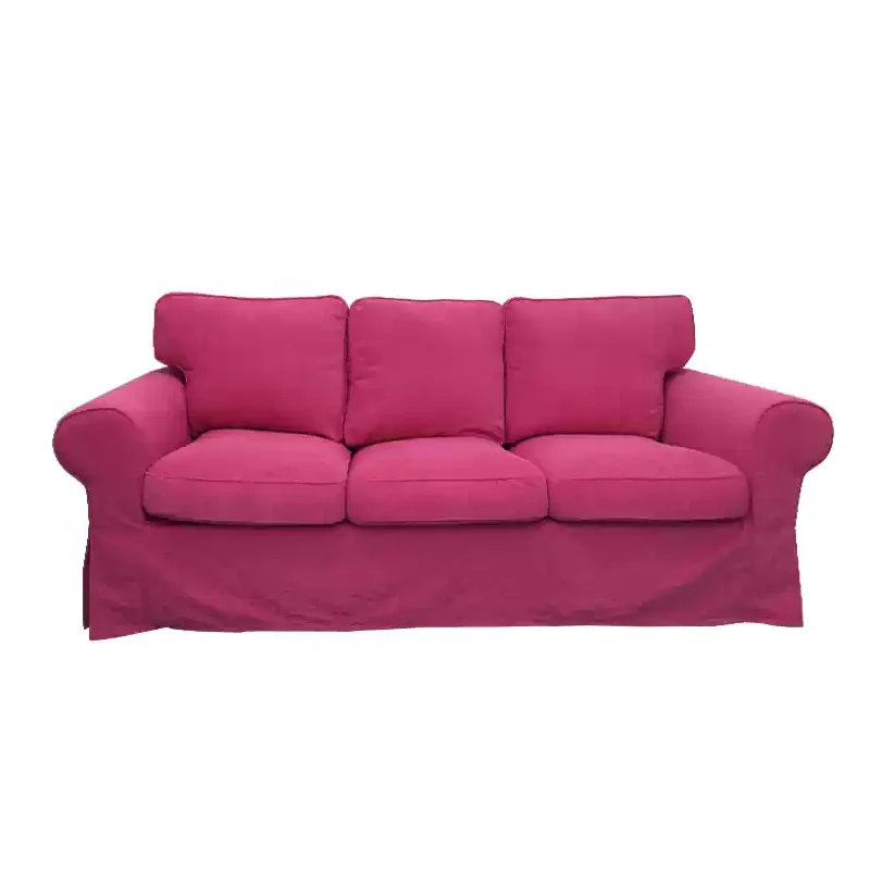 Housse pour canapé IKEA EKTORP luxe haut de gamme velours strié renforcé