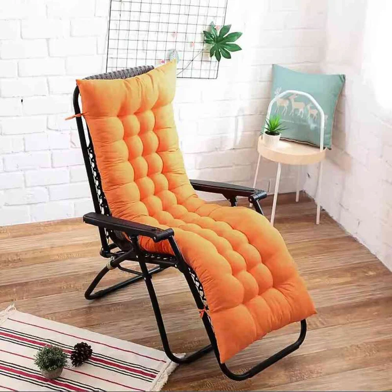 Coussin Chaise Longue orange