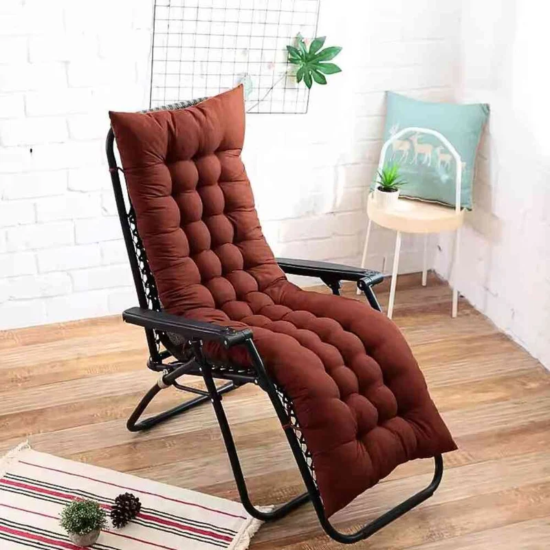 Coussin Chaise Longue marron