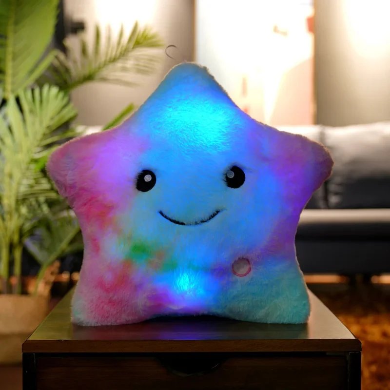 Coussin étoile lumineux