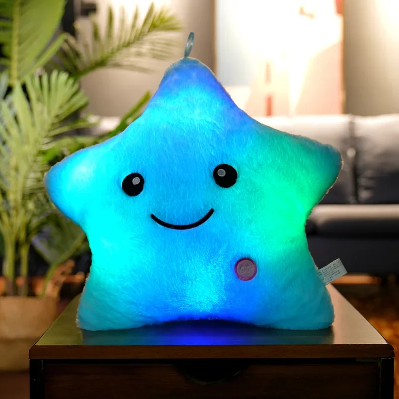 Coussin étoile lumineux