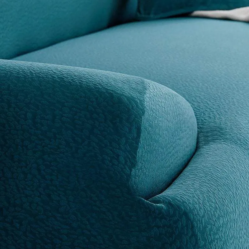 Housse de Canapé Imperméable Bleu Canard