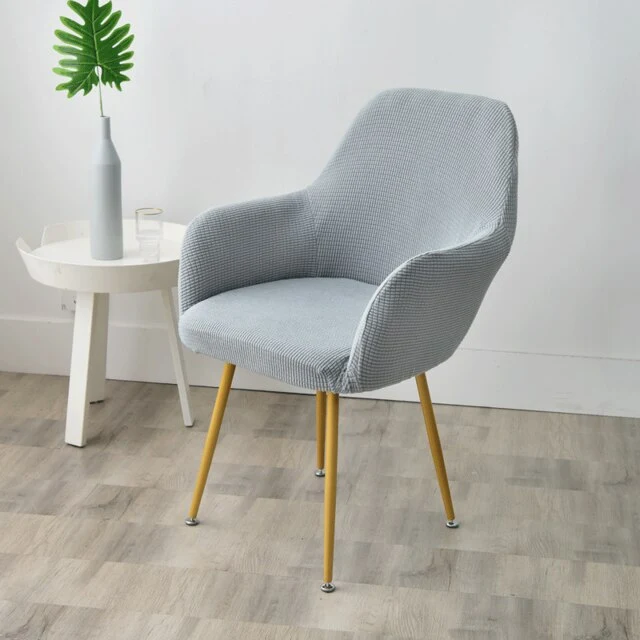 Housse de chaise scandinave Skodje Gris clair