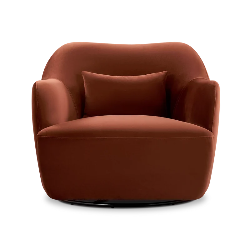 Stream - Fabric Swivel Armchair