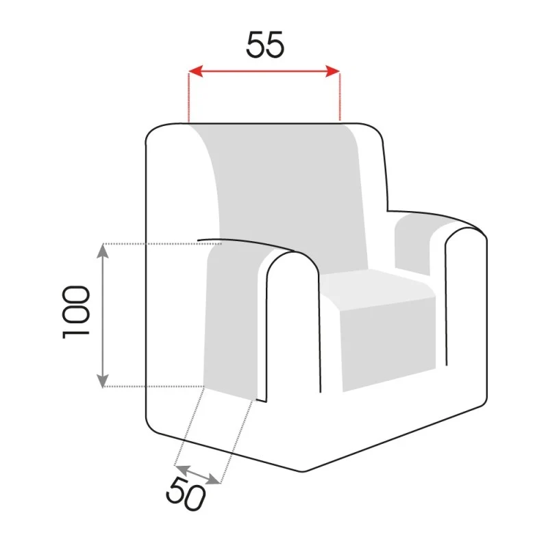 Couvre-fauteuil Madeira
