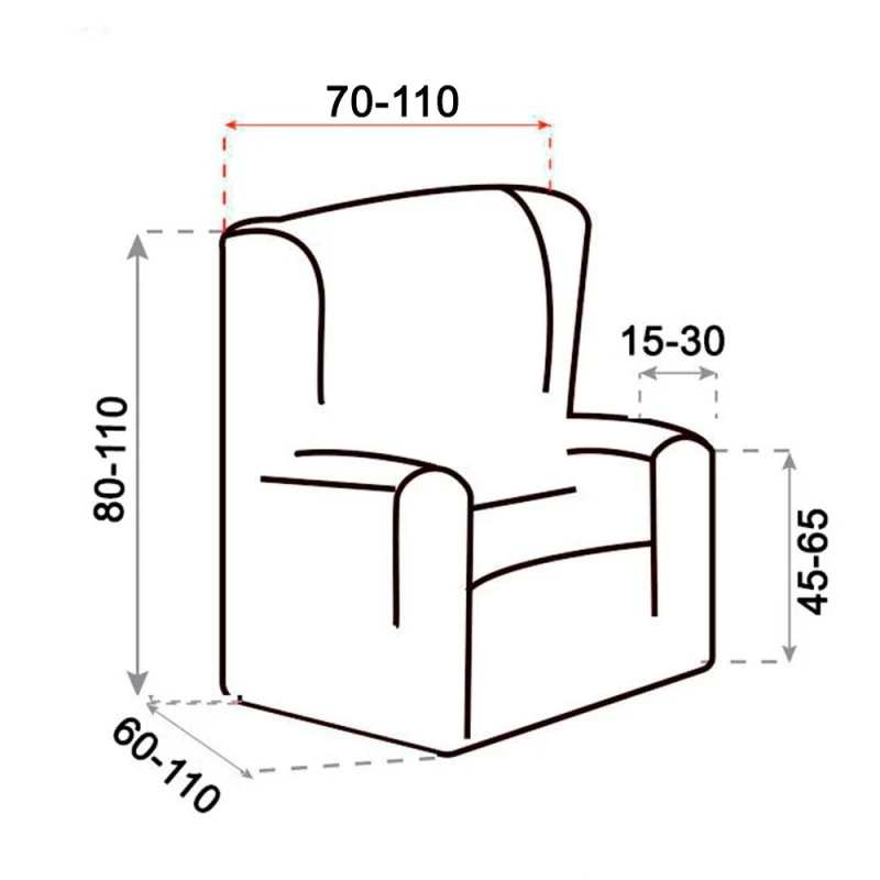 Housse de Canapé Super Extensible Mila