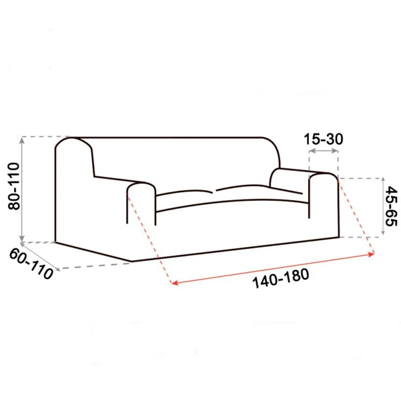 Housse de Canapé Super Extensible Mila