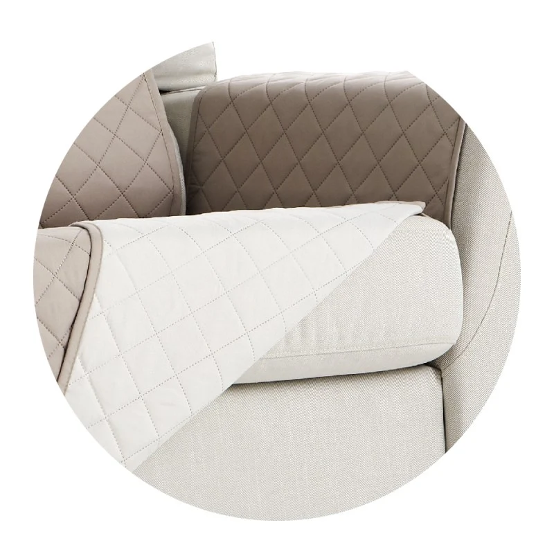 Couvre Canapé Matelassé Réversible Polster