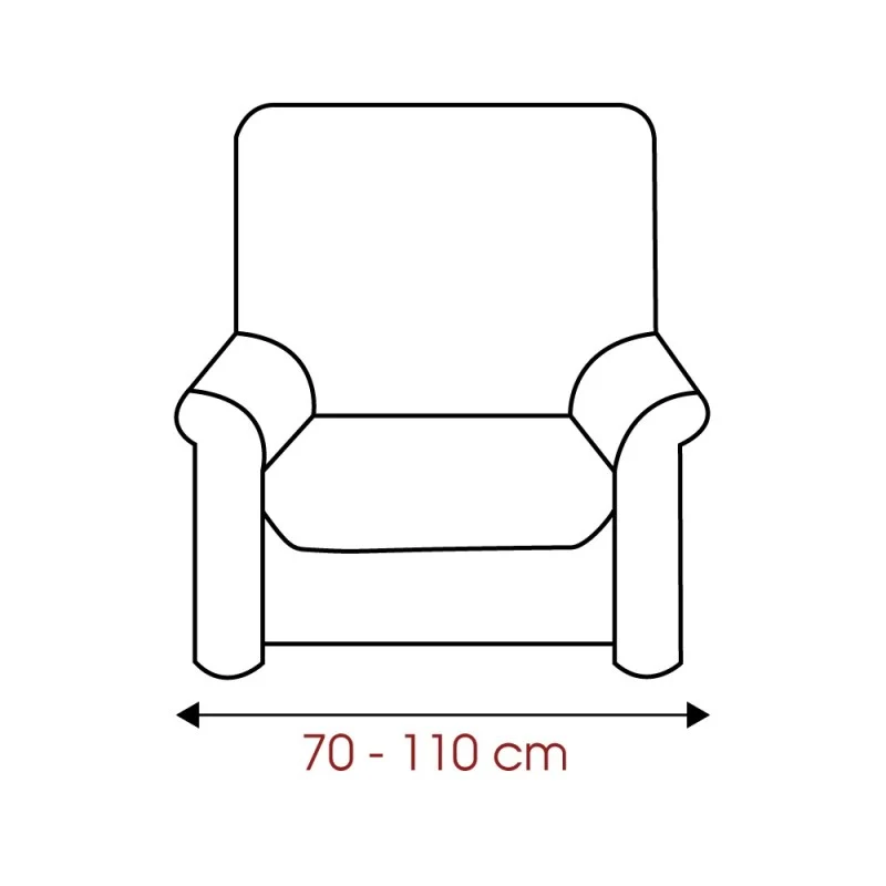 Housse Multi-élastique Canapé Stark