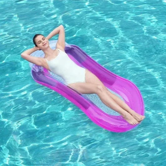 Grand coussin piscine gonflable et confortable