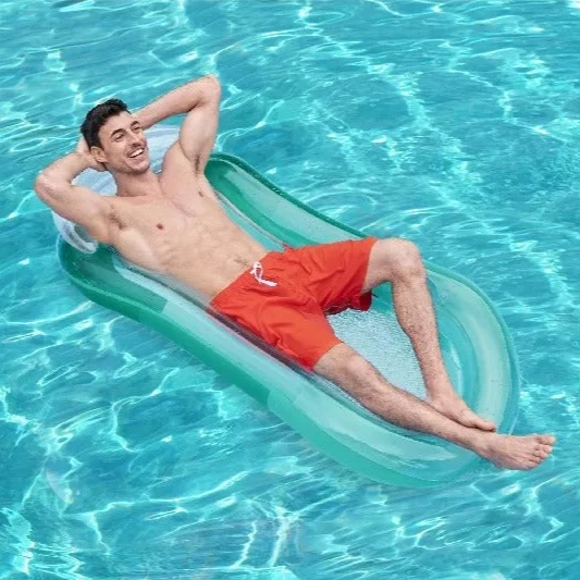 Grand coussin piscine gonflable et confortable