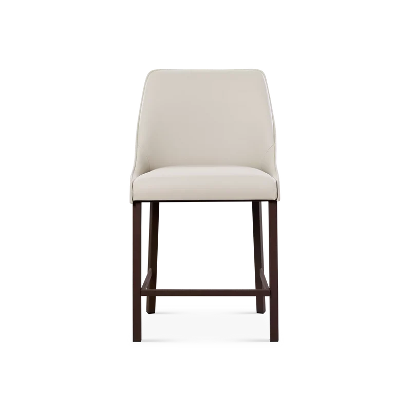 Sara I - Faux Leather Stool by Trica