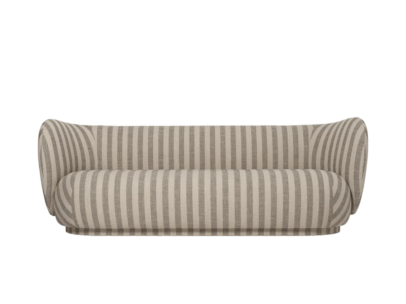 Rico Sofa 3-seater - Louisiana - Sand/Off-White