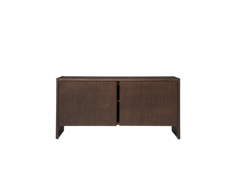 Parcel Hallway Cabinet - Low - Dark Stained Oak