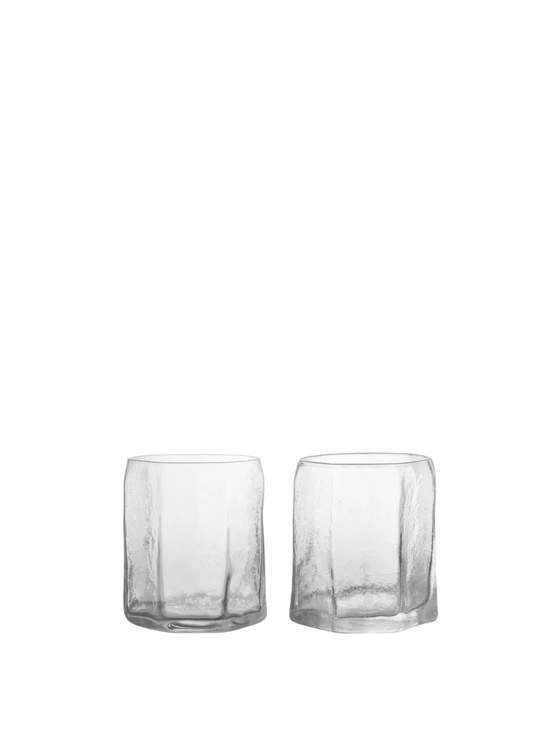 Kiru Glasses - Set of 2 - Clear