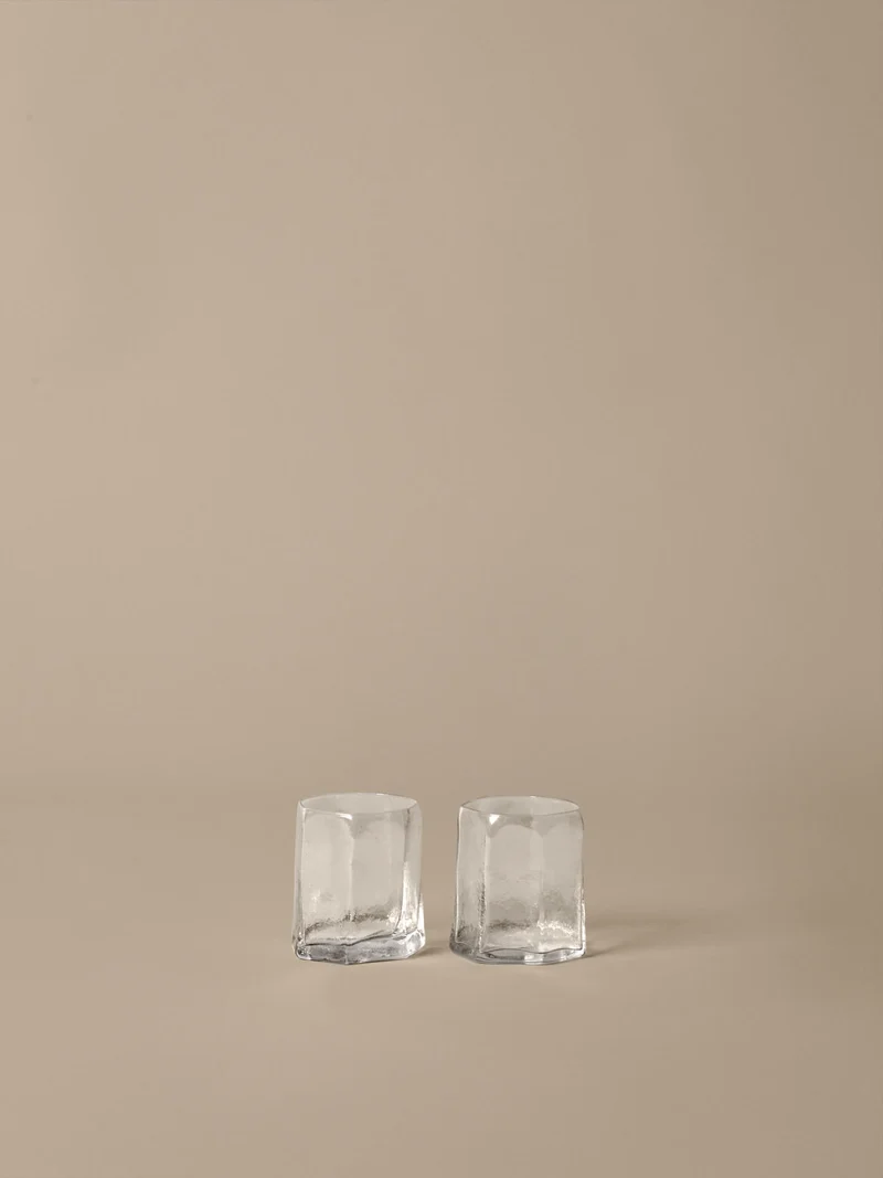 Kiru Glasses - Set of 2 - Clear