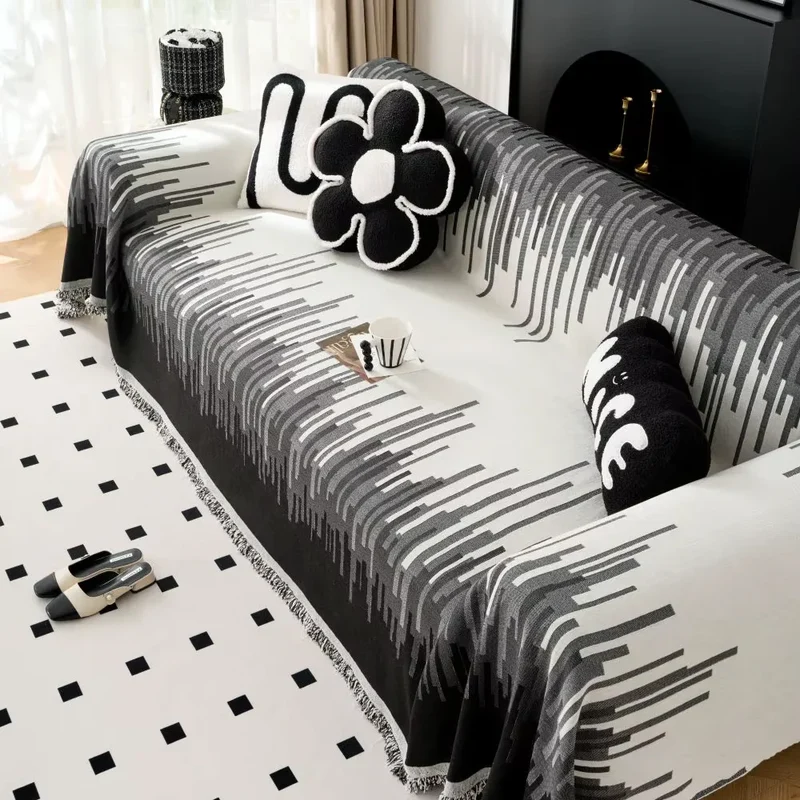 Jeté Pour Canapé Synera Noir