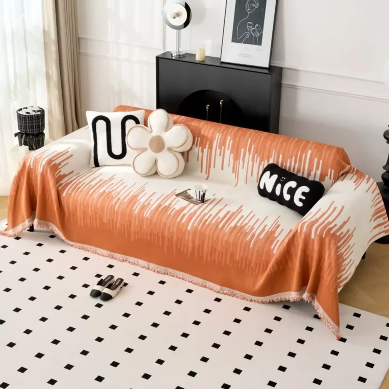 Jeté de Canapé Synera Orange