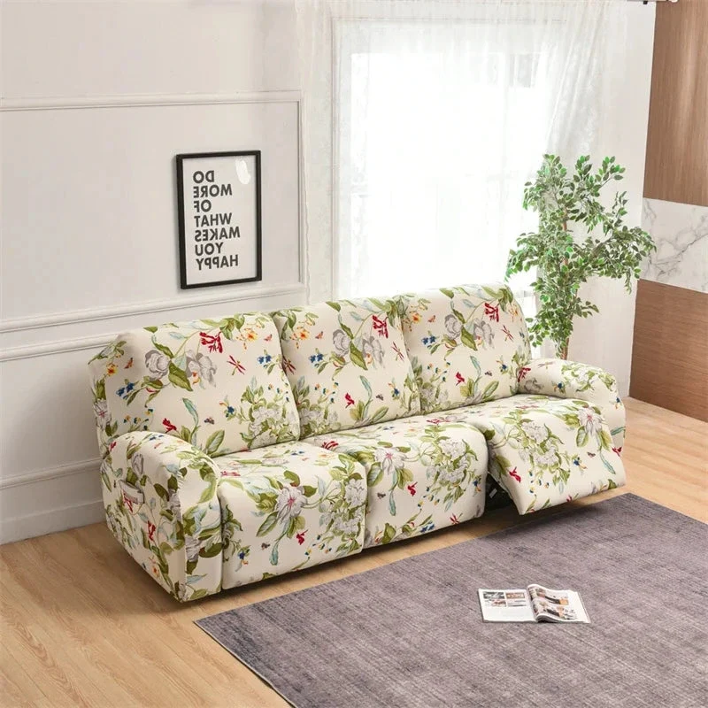 Housse pour fauteuil et canapé relax inclinable 1/2/3 places - Harmony 8 motifs