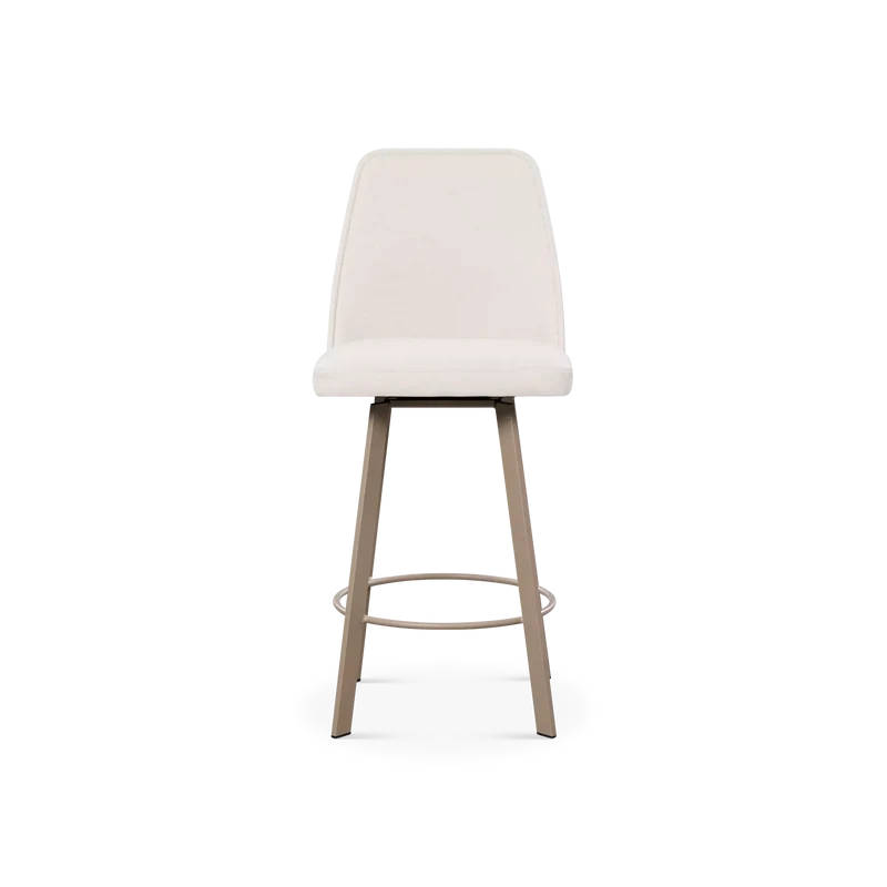Sofia - Swivel Fabric Stool by Trica