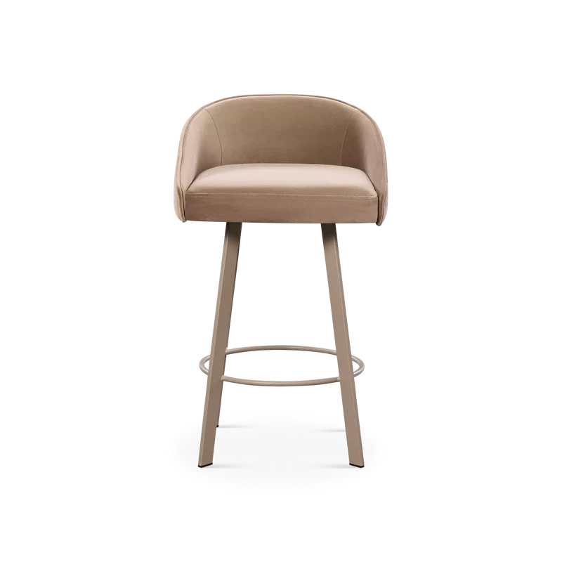 Liv - Swivel Fabric Stool by Trica