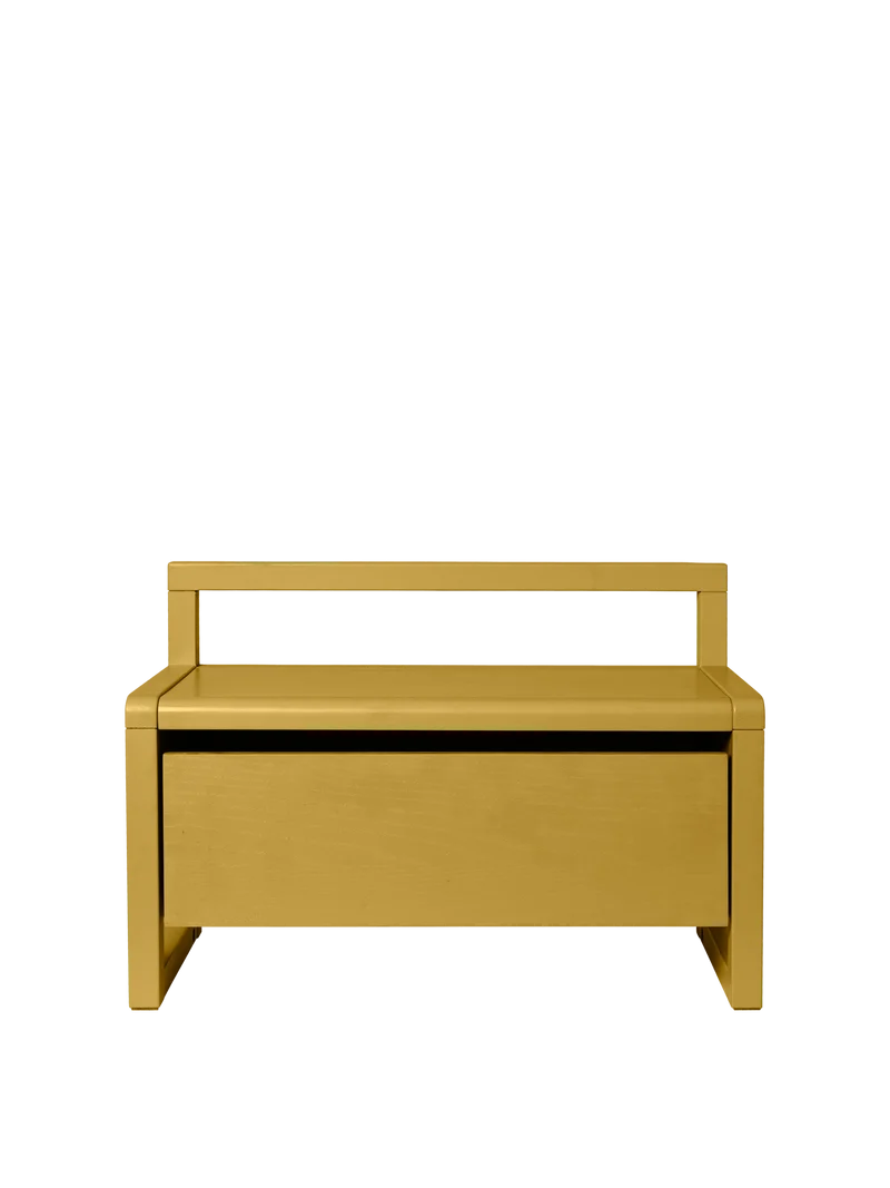 Little Architect Storage Bench - Yellow