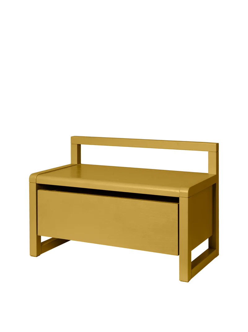 Little Architect Storage Bench - Yellow