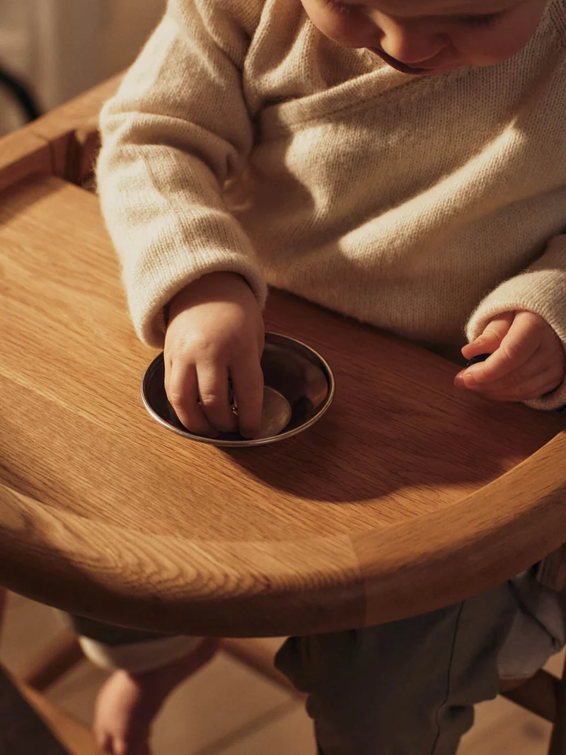 Muru High Chair - Natural Oak
