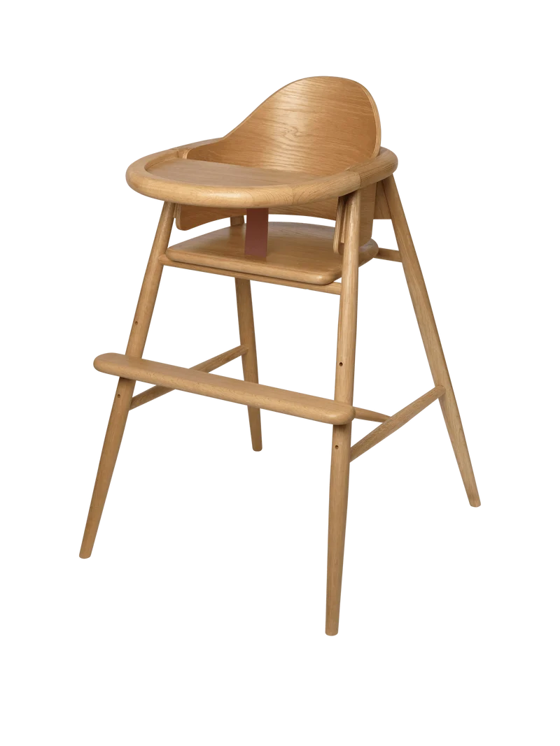 Muru High Chair - Natural Oak