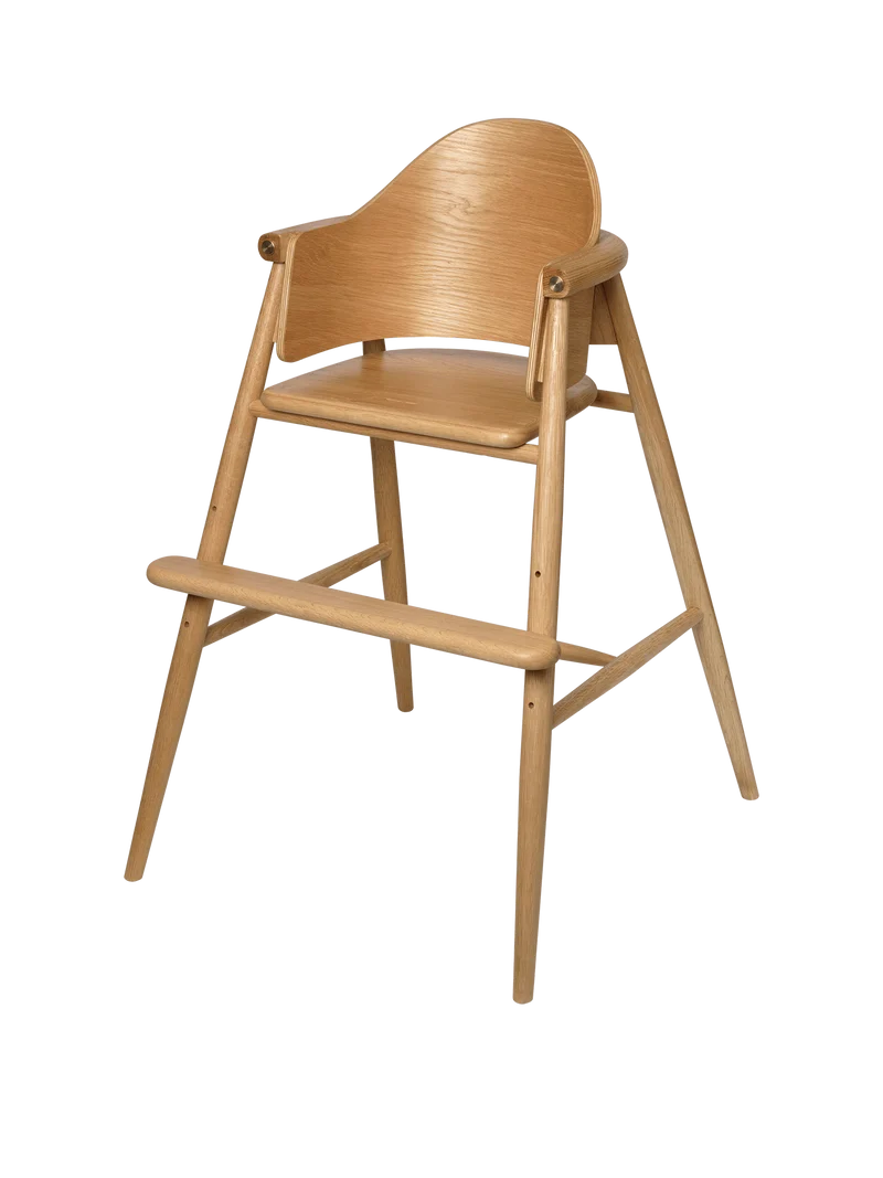 Muru High Chair - Natural Oak