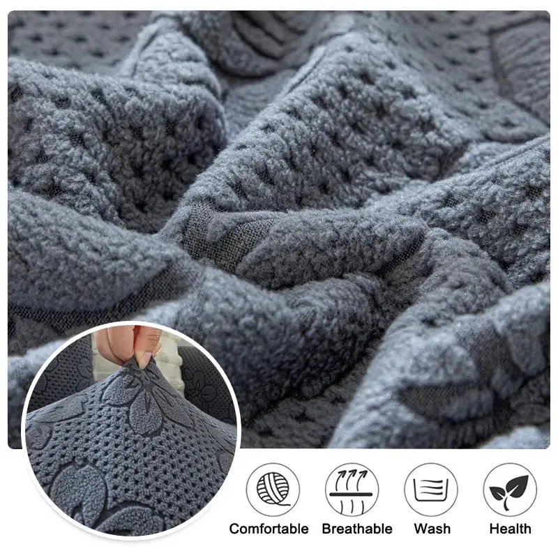 Housses de Canapé Jacquard Motif Fleur