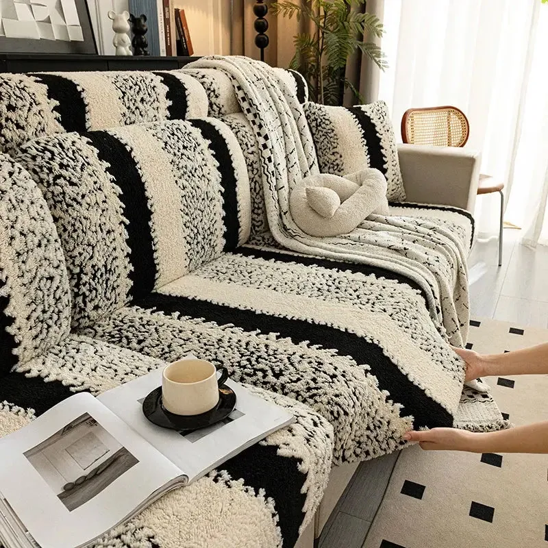 Housses de Coussins Assise, Dossier & Têtière Molletonnées Universelles
