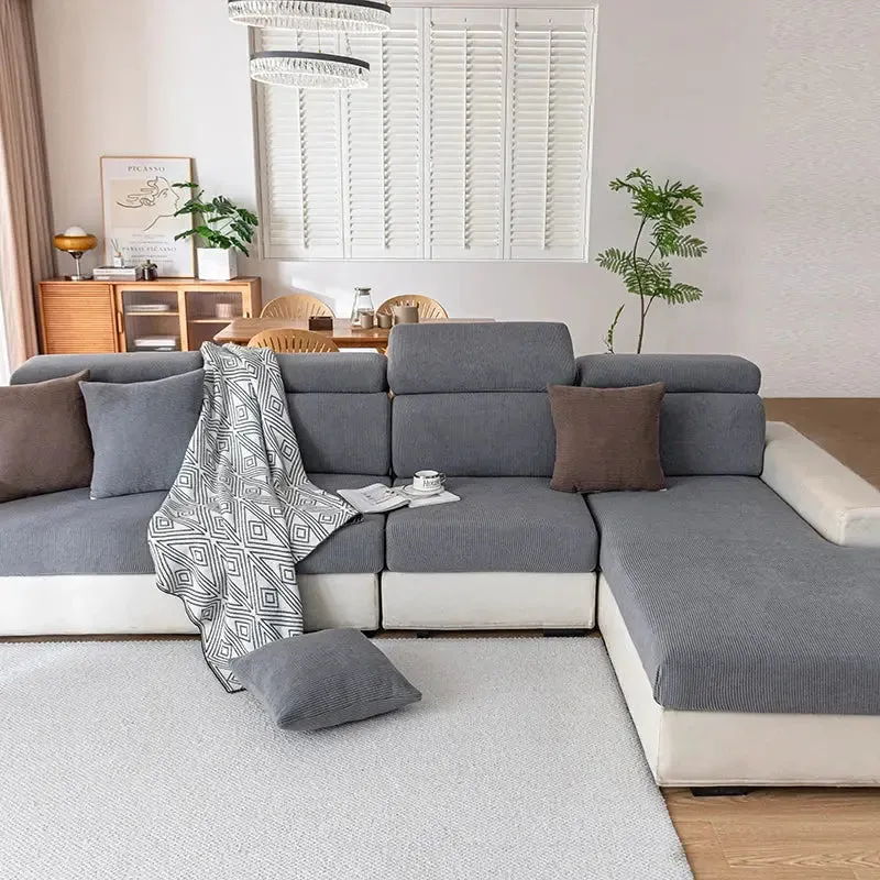 Housses de Coussins Assise, Dossier & Têtière - Jacquard Ligne